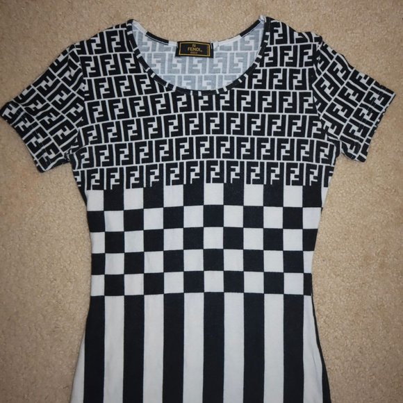 Fendi Tops - Fendi Monogram T Shirt